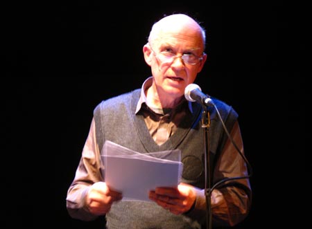 John Hall performing at PW12, Arnolfini